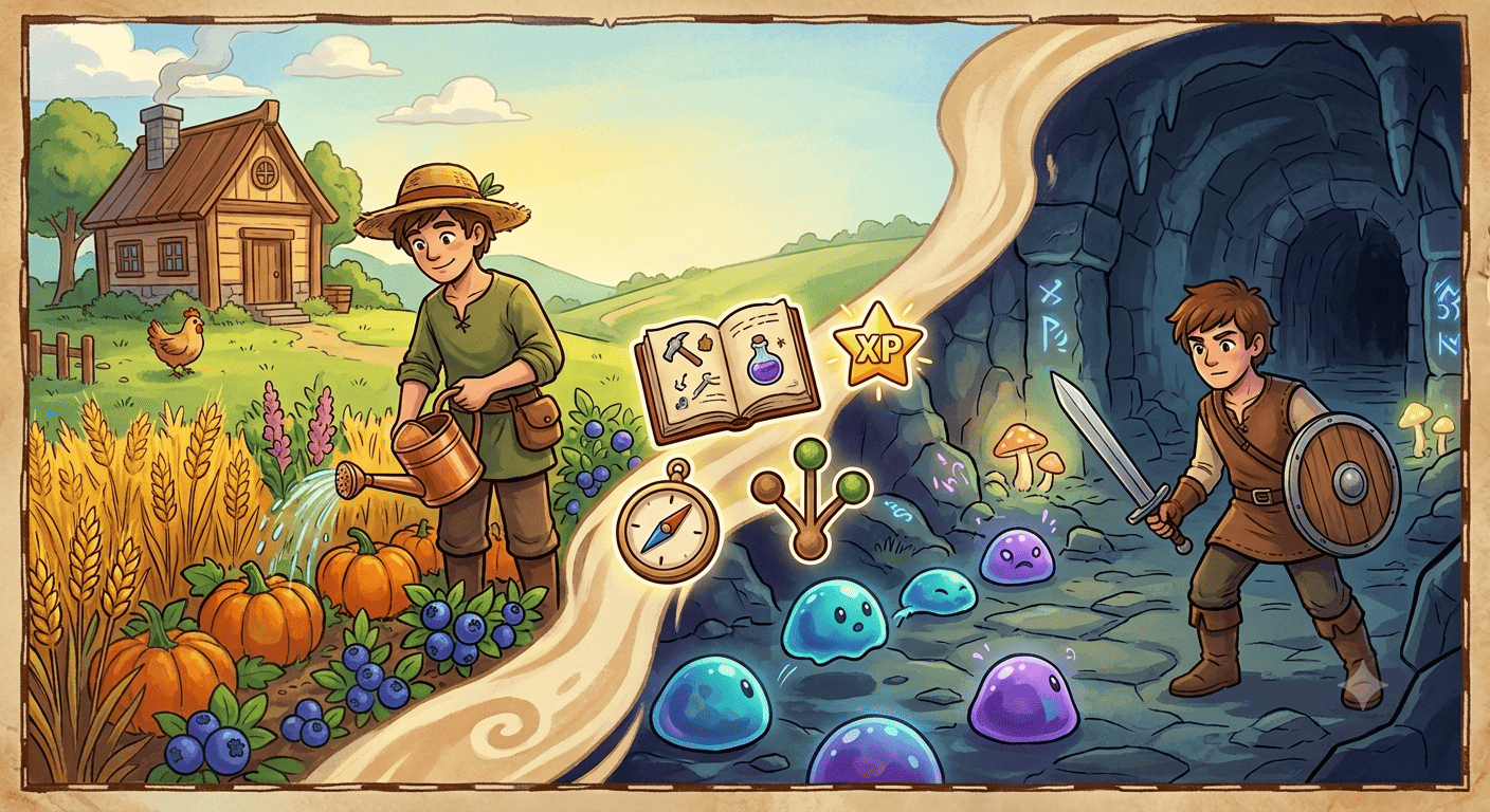 Farming RPG game