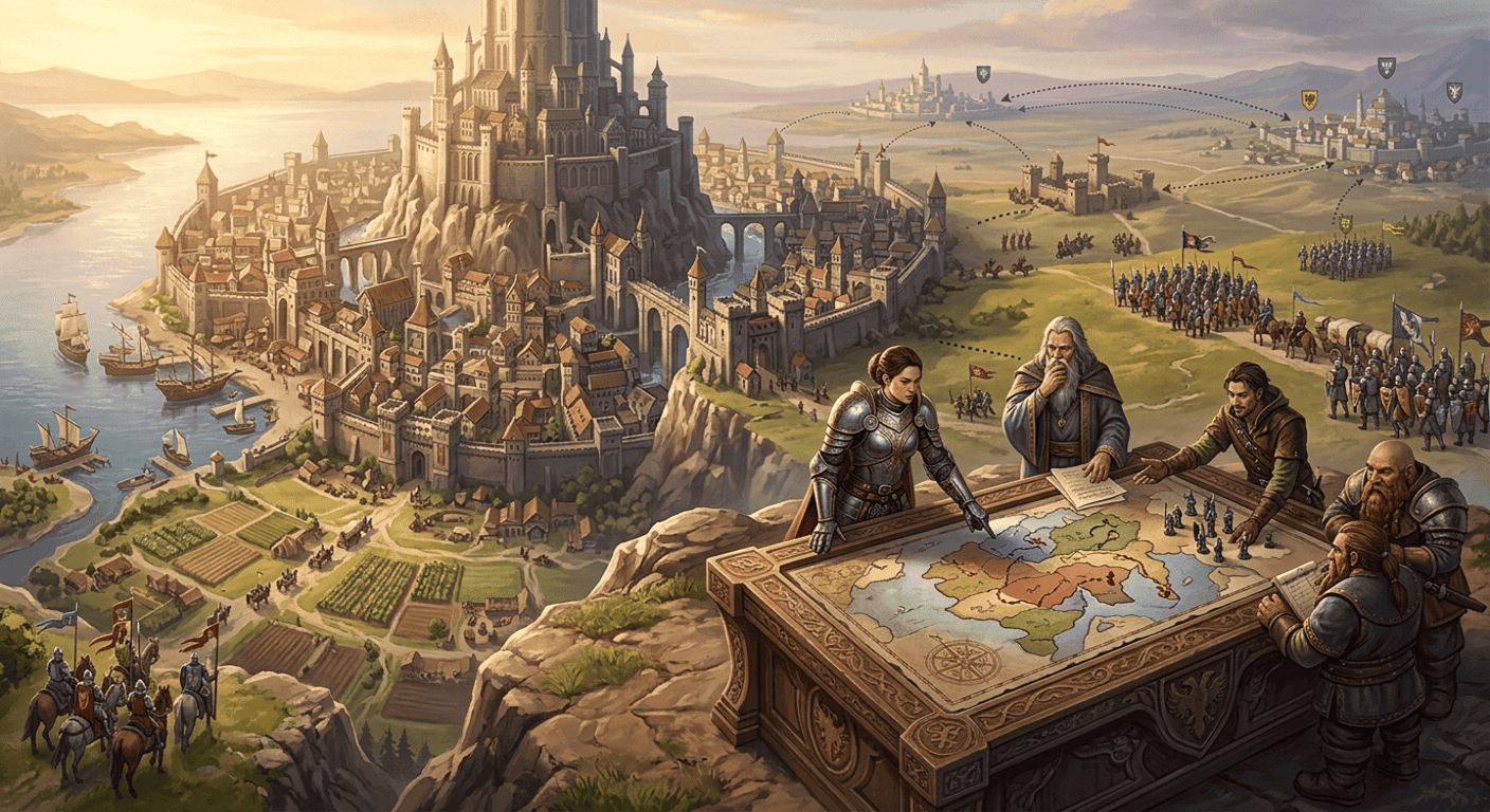 Стратегические MMORPG