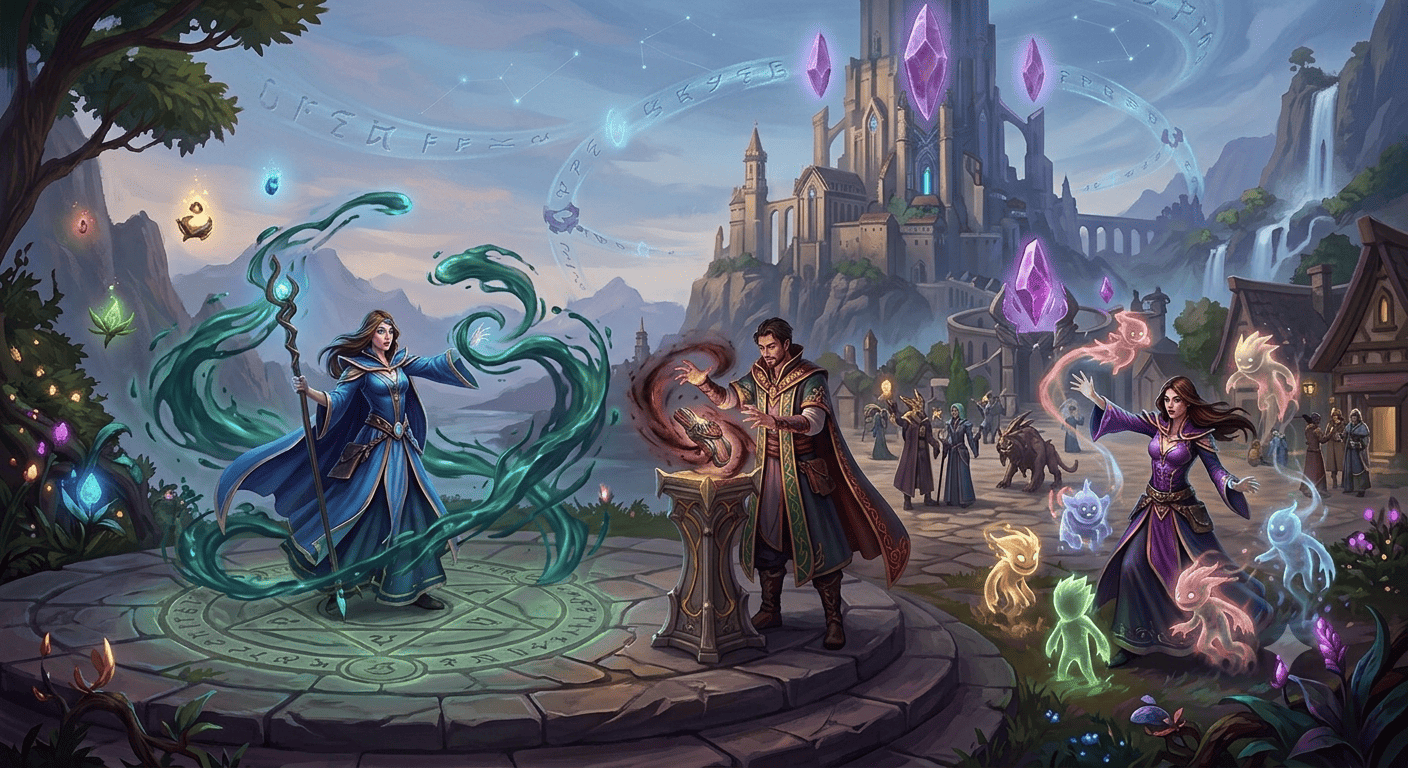 Magic MMORPG: How to Pick the Best Spellcasting Game