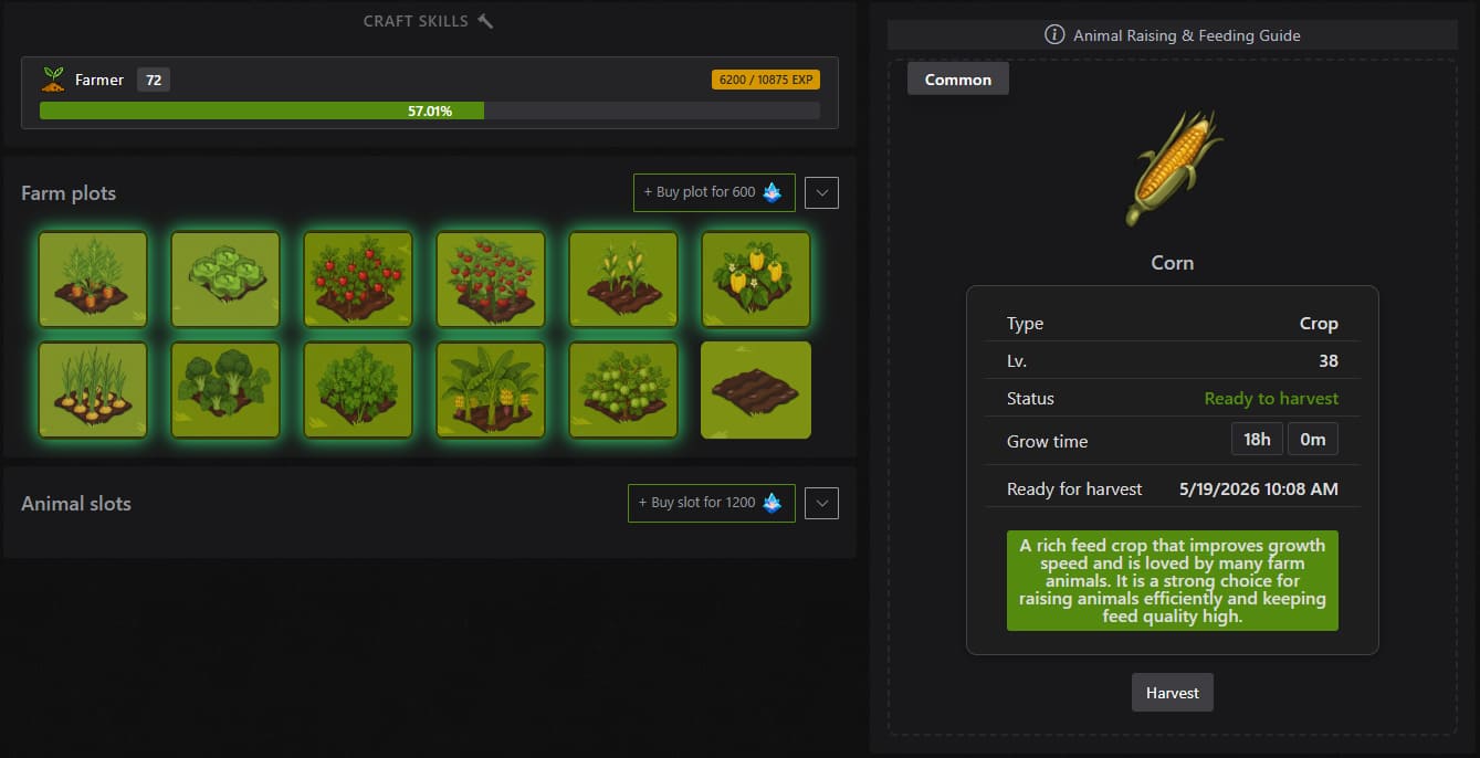 crops