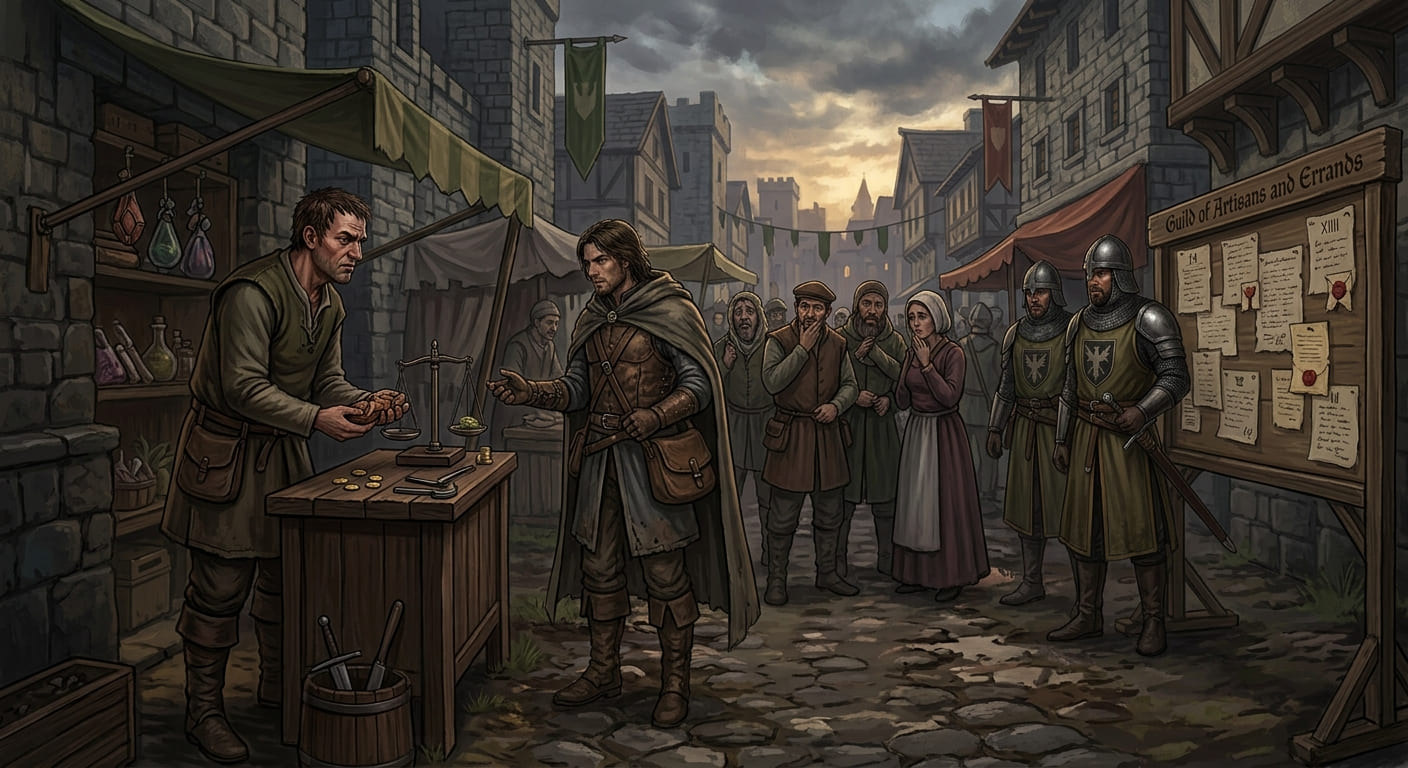 Reputation and Errands System in Areldor!